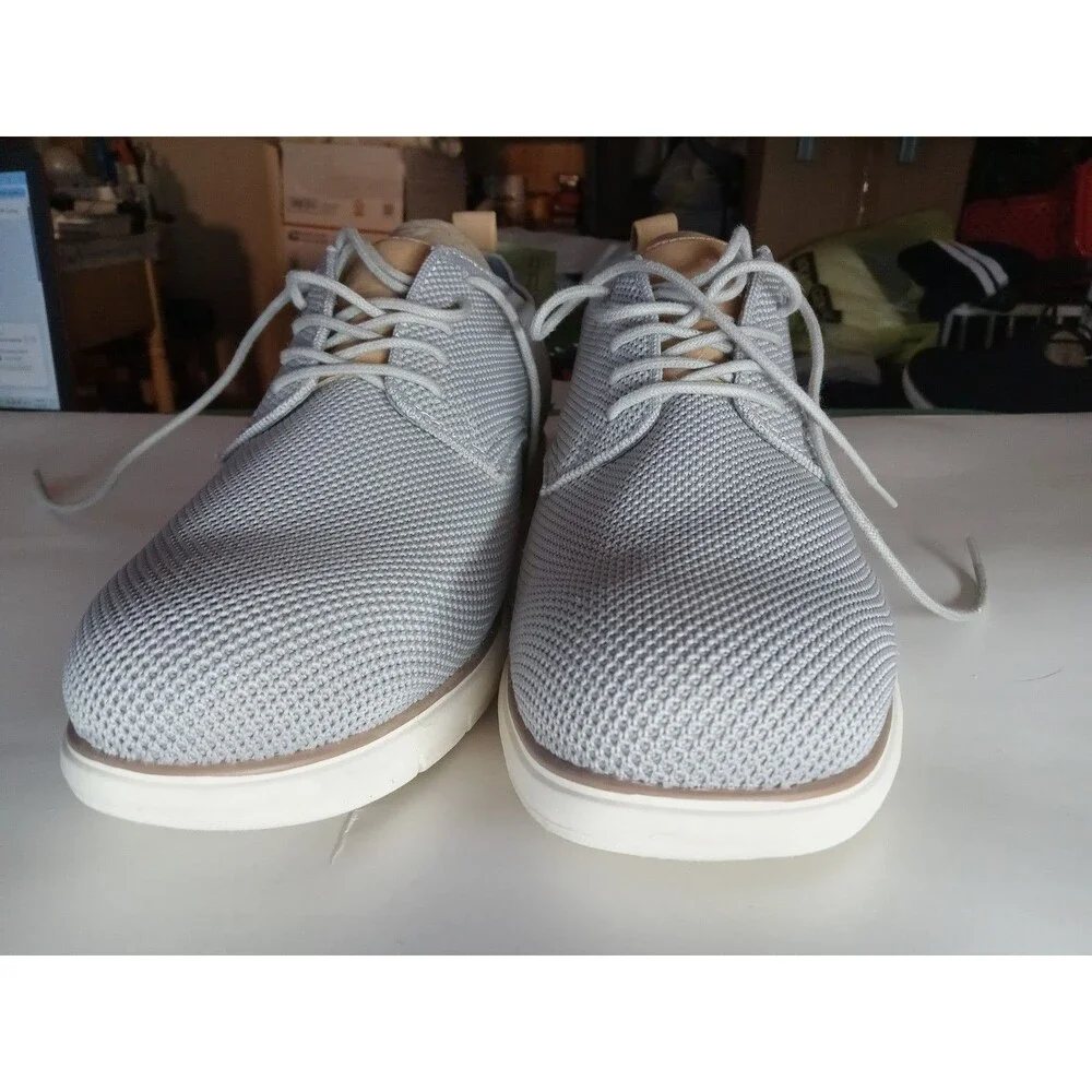 Goodfellow & Co Men's Kev Knit Dress Shoes in Gray, size 9